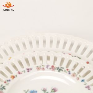 Декоративные керамические 2 слоя нарядное розовое платье пластины демонстрационный стенд для торта - Product Image 4