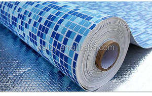 Matériau d'étanchéité en PVC plastique <span class=keywords><strong>pour</strong></span> toiture / Revêtement <span class=keywords><strong>de</strong></span> <span class=keywords><strong>piscine</strong></span> / Revêtement <span class=keywords><strong>de</strong></span> bassin / Membrane en PVC hautement élastique - Product Image 2