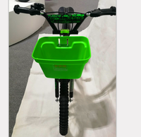 Bicicleta BMX de 4 Ruedas para Niños de 5 Años, 16 Pulgadas, Una Velocidad, Horquilla de Acero al Carbono, Llanta de Aleación de Aluminio, Ruedas de Entrenamiento, Suspensión Delantera