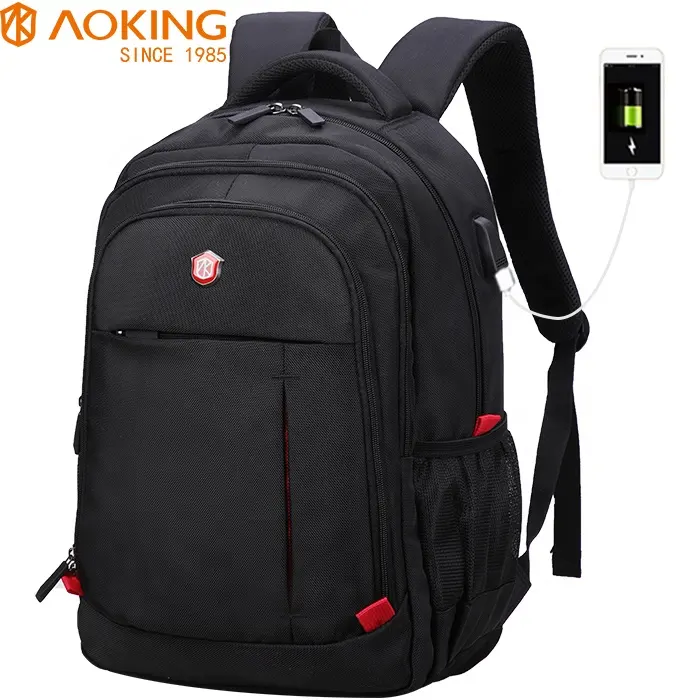Aoking Smart Bag Rugzak Morrales Sac A Dos Rugzak Rugzak Rugzak Groothandel School Rugzak China Met Usb Charger