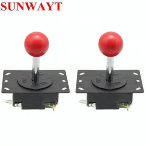 8way klasik PC Arcade DIY oyunu Metal Joystick mikro anahtarı Joystick oyun salonu oyun makinesi