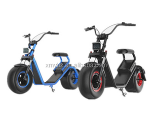 Lo nuevo harley YHZ-331 citycoco <span class=keywords><strong>scooter</strong></span> 1200 w grasa de neumáticos de moto chopper eléctrica - Product Image 3