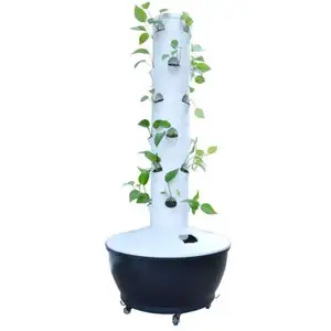 New type Aerosol column cultivation Morden Hydroponic Growing Systems Vertical Hydroponic Greenhouse America Europea