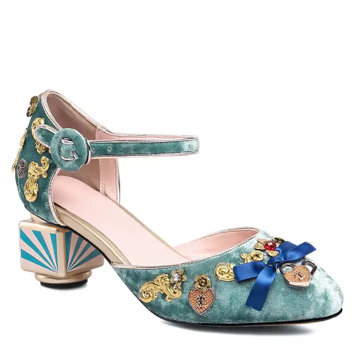 Origin 1 Women's Floral Accent Pointed Toe Mid Heels - SHOE BARGAIN  WAREHOUSE (WWW.SBWSHOES.COM)