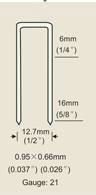 Pistola Neumática <span class=keywords><strong>para</strong></span> Grapas de Tapicería de Calibre 21, Modelo 8016 - Product Image 6