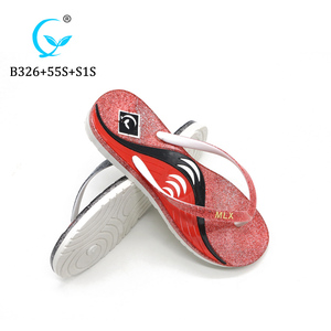 New Model Women Sandals Shiny Strap <strong>slippers</strong> Outdoor Natural Rubber Flip Flops - Product Image 5