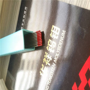 Electrodo de Tungsteno para Soldadura <span class=keywords><strong>TIG</strong></span> de Acero Inoxidable con Punta Roja WT20 2.4x175 (3/32''x7\") - Product Image 4