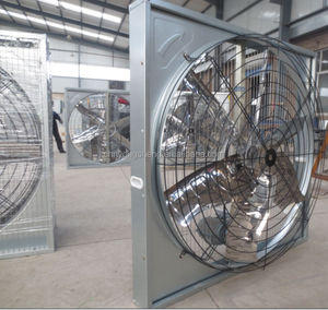 Ventilador colgante <span class=keywords><strong>de</strong></span> vaca con marco <span class=keywords><strong>de</strong></span> placa <span class=keywords><strong>galvanizada</strong></span>, diseño tipo cinturón, para venta al por mayor - Product Image 1