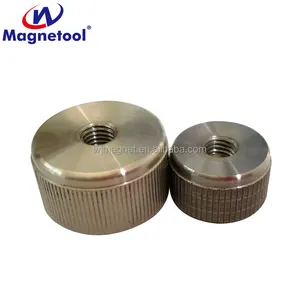 stainless steel cover N38 N42 N52 shallow neodymium pot magnet