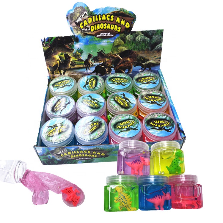 Новый прозрачный слайм, глина, прозрачный динозавр, Кристальный пластилин, Diy Набор слаймов, игрушки для детей, оптовая продажа