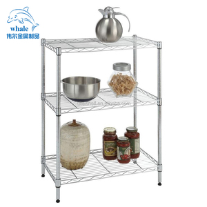 Estante de Cocina de Alambre Metálico de <span class=keywords><strong>3</strong></span> Niveles de Alta Calidad Chang Shu WHALE con Aprobación NSF - Product Image 1