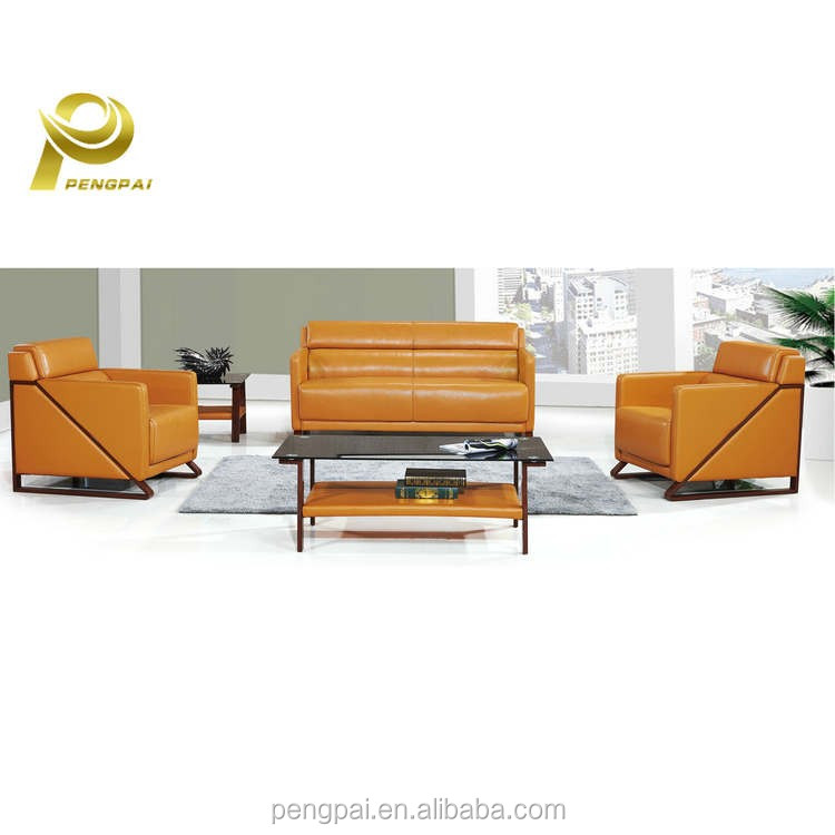 PENGPAI азиатская модель руководителя Роскошный итальянский античный дизайн chesterfield гостиная офисный диван современный