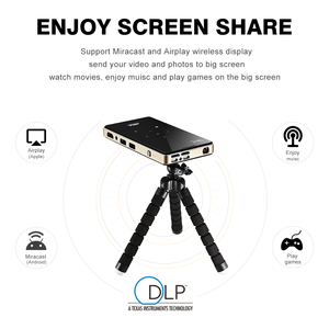 Qualité et quantité assuré Keystone correction home cinéma 4 k projecteur de poche - Product Image 5