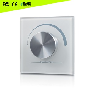 Sunricher SR-2805R European Size LED Wall Mounted <strong>Switch</strong> Dimmer - Product Image 1