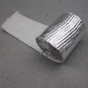 China Manufacturer Width 1" 1.5" 2" Inch Muffler Turbo Thermal Shield Black Titanium Exhaust Heat Tape Wrap