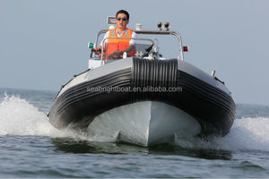 Fabricants <span class=keywords><strong>de</strong></span> bateaux <span class=keywords><strong>semi</strong></span>-rigides gonflables en Hypalon <span class=keywords><strong>de</strong></span> <span class=keywords><strong>luxe</strong></span> <span class=keywords><strong>de</strong></span> 18 pieds, bateaux pneumatiques à vendre - Product Image 4