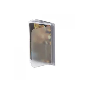 Best Selling Custom Zacht Plastic Pvc Index Transparant Clear Waterdichte Id Credit Card Case Houders