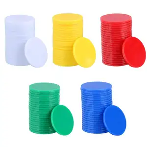 Gekleurde Plastic Tellers/Tellers Van Chips Bingo Markers