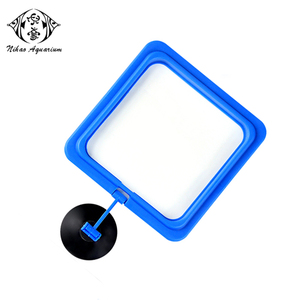 Anillo Flotante Cuadrado Azul para Alimentar Peces - Comedero Duradero con Ventosa para Acuarios, Ideal para Peces Pequeños, <span class=keywords><strong>Guppys</strong></span> y Bettas - Product Image 6