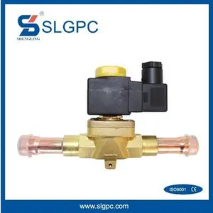 China brass valve SV1070-5 7/8"-14UNF alco valves expansion refrigeration service solenoid valve ALCO
