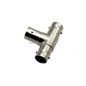 T-shape BNC 3 Way Female to Female Adapter RF Coaxial Connectors