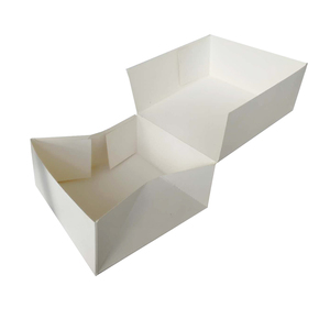 Paper Box For Cakes 12 Inch White Card Paper Box For Cake