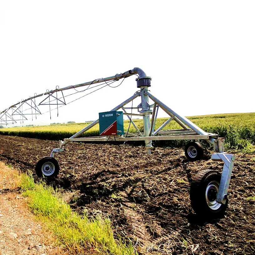 Schlepp bewässerung und Bewässerungs system mit Drehpunkt für die Bewässerung in landwirtschaft lichen Betrieben