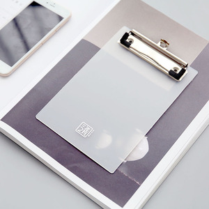 A4 Kích Thước Tập Tin Thư Mục Ban Cứng Trắng Hồng Xanh Ủng Hộ Tấm Bảng Nhựa PP Bằng Văn Bản Trong Suốt Tấm Văn Phòng Phẩm - Product Image 4