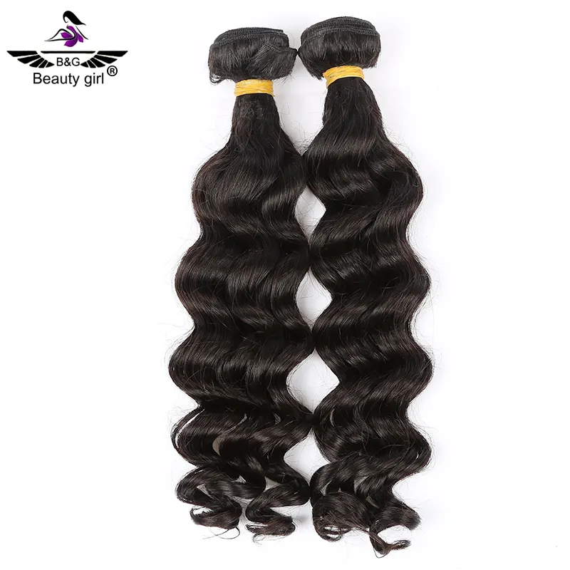 Beauty girl Popular bombay hair extensions south america virgin hair real ladies deep wave wig human hair
