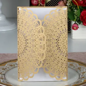 Shenzhen Cheap Latest Wedding Card Designs Doc Wedding Invitation Card Muslim Wedding Card