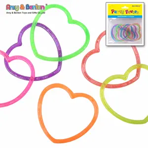 Top Selling Mooie Kinderen Prinses Plastic Hartvormige Armband