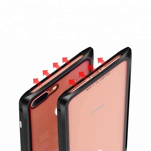 Vuông phong cách hấp phụ từ trường hợp đối với <span class=keywords><strong>iPhone</strong></span> x <span class=keywords><strong>7</strong></span>/8 cộng với 9H Tempered Glass trở lại - Product Image 3