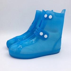 Faible QUANTITÉ MINIMALE DE COMMANDE Usine Directe Vente Silicone Couvre-chaussures de Pluie Étanche Vélo Couvre-chaussures Sur Chaussures - Product Image 5