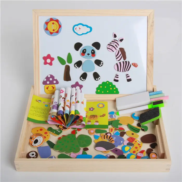 kids Double Side magnetic drawing board