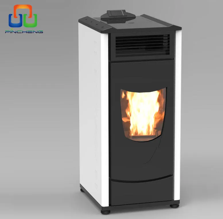 Wood pellet stove without smoke