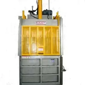 waste cardboard carton compress baler machine