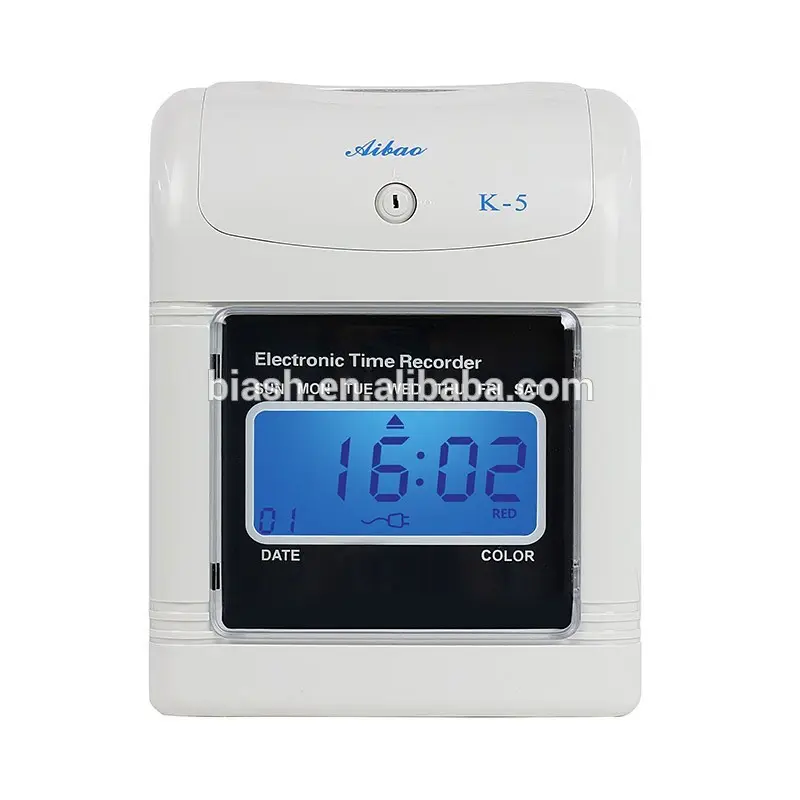 employee time attendance system time recorder K-5