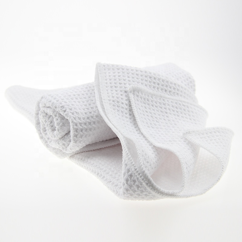 Полотенце для гольфа из микрофибры с вафельным плетением