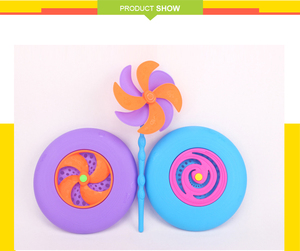 Hot wholesale children toys outdoor sports plastic Frisbee for play - Product Image 2