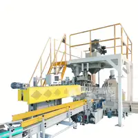 fully automatic flour packing machine, grain packing bagging machine for 10kg, 25kg, 50kg