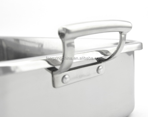الفولاذ المقاوم للصدأ 16.5 بوصة تحميص كبيرة مع رف - Product Image 4