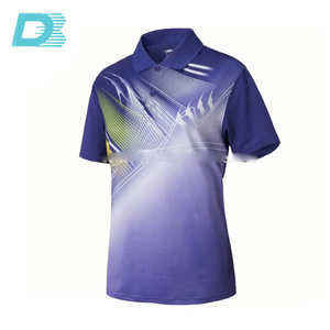 Personnalisé Brodé Hommes de Sport de Course Polo <span class=keywords><strong>T</strong></span> Shirts Avec Logo - Product Image 4
