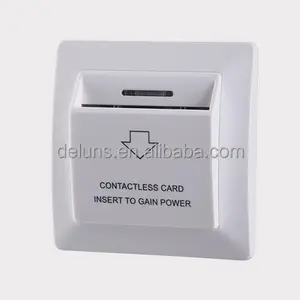 ESS-O1 interruptor de ahorro de energía para el sistema de bloqueo de la habitación del hotel, interruptor eléctrico del hotel de la tarjeta del Sensor