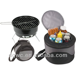 La parrilla de barbacoa con un bolso más fresco, carbón de <span class=keywords><strong>leña</strong></span> barbacoa conjunto, bbq - Product Image 3
