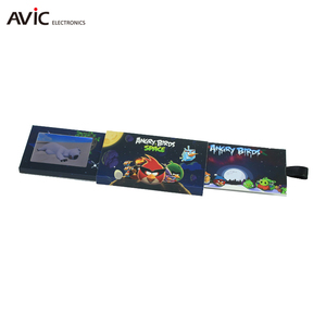 A5 hoặc A6 giấy 2.4 inch màn hình <span class=keywords><strong>LCD</strong></span> Mini Slider Video thẻ kinh doanh cho người kinh doanh - Product Image 4
