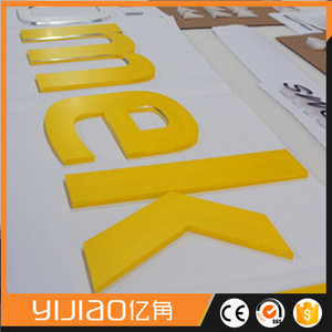 letra recortada en metacrilato pvc para direccion y nombre en hotel restaurante <span class=keywords><strong>centro</strong></span> <span class=keywords><strong>comercial</strong></span> - Product Image 2