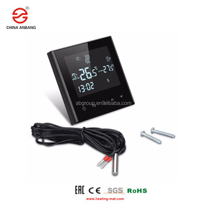 <span class=keywords><strong>Thermostat</strong></span> moderne à télécommande infrarouge 16A pour le <span class=keywords><strong>chauffage</strong></span> électrique par le sol à écran tactile avec connectivité téléphonique - Product Image 2