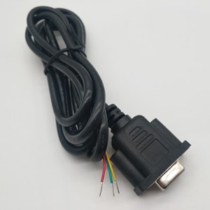 كابل VGA DB9 d-sub ذكر إلى USB مفتوح 1 متر في المخزن - Product Image 4