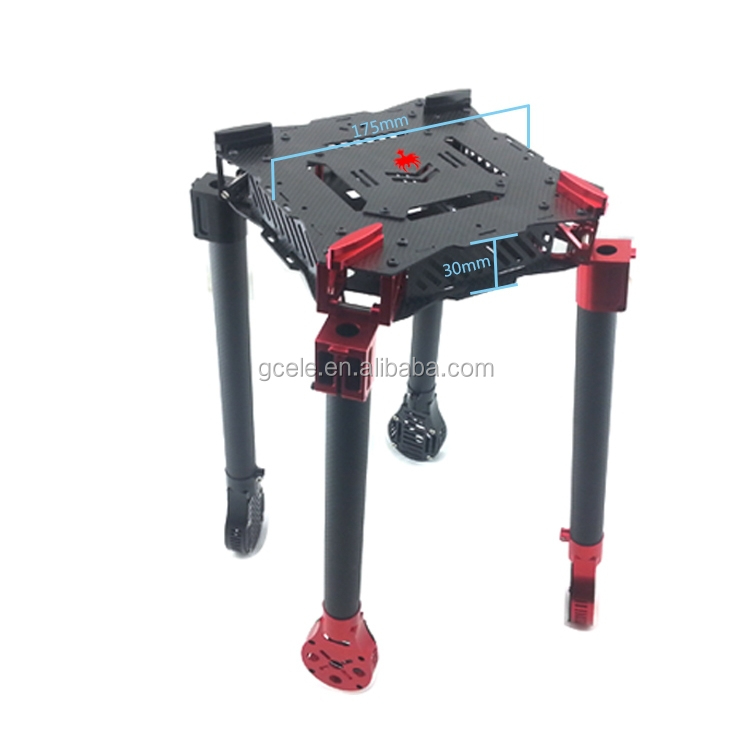 QF-900 по индивидуальному заказу из углеродного волокна складная рама 900 мм для дистанционно управляемого летательного аппарата Квадрокоптер, Полетный контроллер, с несколькими несущими винтами 900 мм