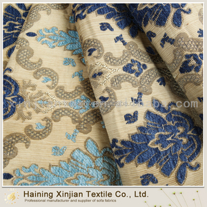 Tissu de tapisserie pour meubles, bleu et blanc, livraison directe depuis l'usine, pour tapisserie - Product Image 6